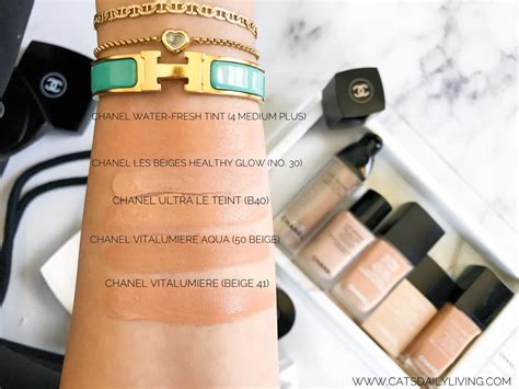 chanel les beiges water fresh tint review|chanel aqua foundation review.